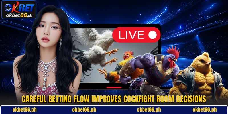 Careful betting flow improves cockfight room decisions Careful betting flow improves cockfight room decisions