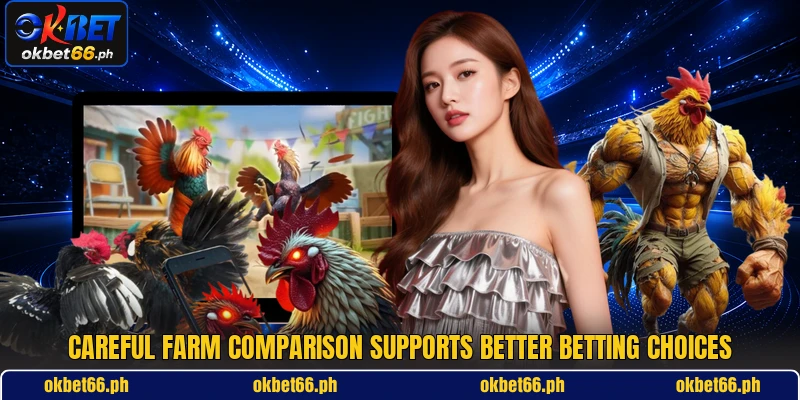 Careful farm comparison supports better betting choices Careful farm comparison supports better betting choices