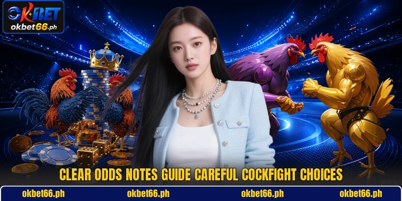 Clear odds notes guide careful cockfight choices