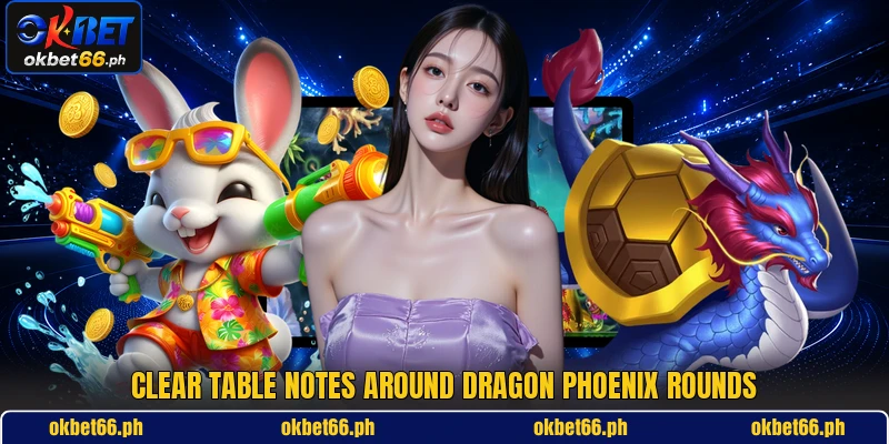 Clear table notes around Dragon Phoenix rounds