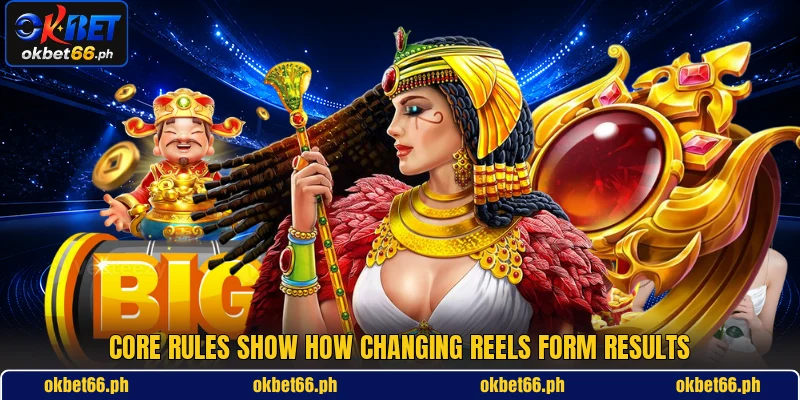 Core rules show how changing reels form results Core rules show how changing reels form results