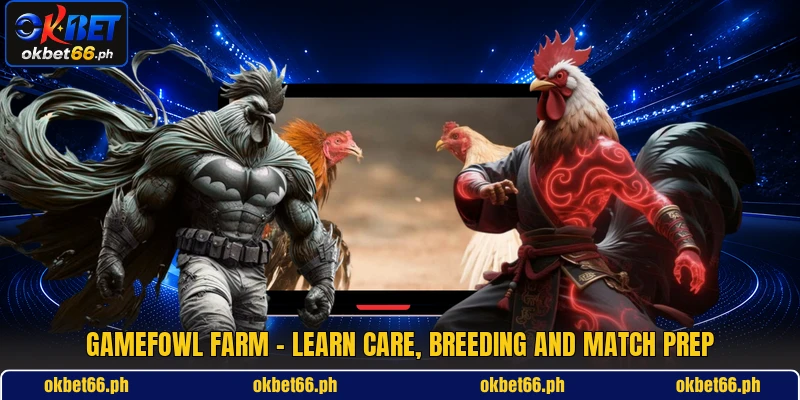 Gamefowl Farm - Learn Care, Breeding And Match Prep