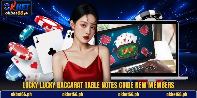 Lucky Lucky Baccarat table notes guide new members