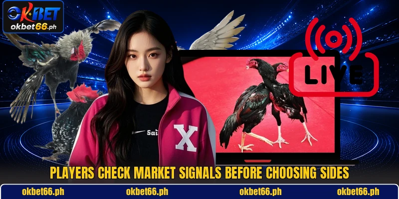 Players check market signals before choosing sides Players check market signals before choosing sides