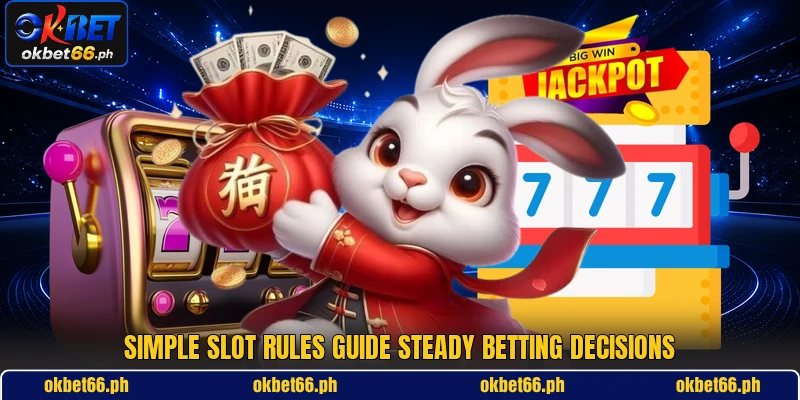 Simple slot rules guide steady betting decisions Simple slot rules guide steady betting decisions